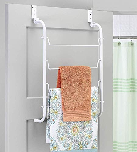 Whitmor Over The Door White Towel Rack Medium