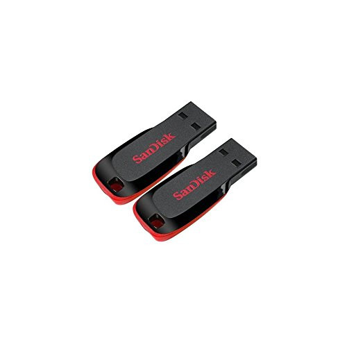 SanDisk Cruzer 64GB -32GB x 2- Cruzer Blade USB 2.0 Flash Drive Jump Drive Pen Drive SDCZ50 - Two Pack