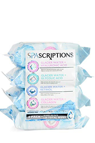 Glacier Water Cleansing Wipes- MultiPack