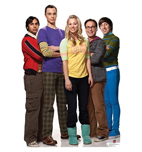 The Big Bang Theory Group - Advanced Graphics Life Size Cardboard Standup