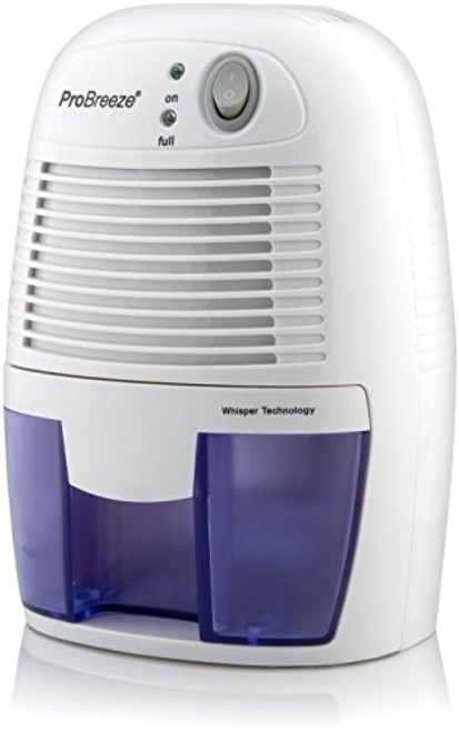 Pro Breeze Electric Mini Dehumidifier, 1200 Cubic Feet (150 sq ft), Compact and Portable for Damp Air, Mold, Moisture in Home, Kitchen, Bedroom, Basement, Caravan, Office, Garage Pro Breeze Electric Mini Dehumidifier, 1200 Cubic Feet (150 sq ft), Compact and Portable for Damp Air, Mold, Moisture in Home, Kitchen, Bedroom, Basement, Caravan, Office, Garage