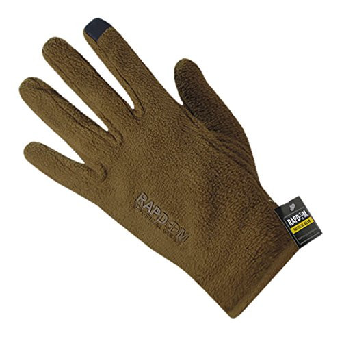 RAPDOM Tactical Polar Fleece Gloves Coyote Small