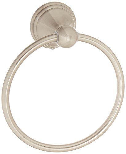 MINTCRAFT L9360-13-03 ProSource Towel Zinc Alloy Aluminum Ring Satin Nickel