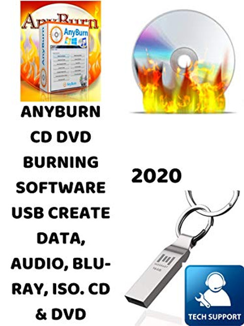 PRO ANYBURN CD/DVD BURNER DVD TOOL. BURN AND CREATE DATA AUDIO BLU-RAY ISO. COMPATIBLE WITH MICROSOFT WINDOWS PC. This software is great for recording Movies Music and saving Photos on CD/DVD.