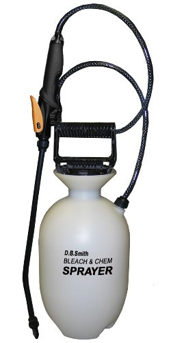 Smith 190285 1-Gallon Bleach and Chemical Sprayer for Lawns and Gardens or Cleaning Decks Siding and Concrete