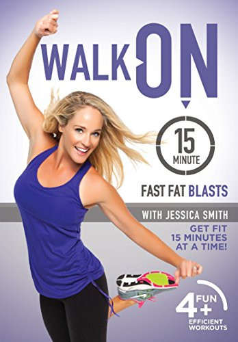 Walk On 15-Minute Fast Fat Blasts DVD with Jessica Smith