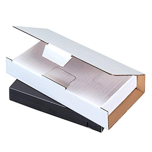 BOX USA BMVM1 8 1/4" L x 4 3/8" W x 1 3/16" H, White (Pack of 50)