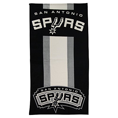 Northwest NBA Zone Read Beach and Bath Towel 30 inch x 60 inch -San Antoinio Spurs- Northwest NBA Zone Read Beach and Bath Towel 30 inch x 60 inch -San Antoinio Spurs-