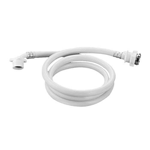 Cabilock Washer Water Pipe Connector Automatic Washing Machine Inlet Hose Extension Tube -2m White-