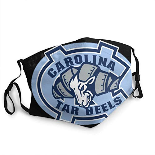 Adults North Carolina Tar Heels UNC College Dust Face Cover Washable Mouth Reusable Masks Outdoor