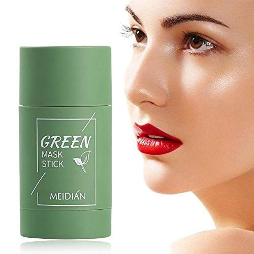 Green Mask Stick for Face Green Tea Purifying Clay Stick Mask Green Stick Mask Green Tea/Eggplant Purifying Clay Stick Mask for Men Women All Skin Types Deep Clean Pore Improves Skin -Green- Green Mask Stick for Face Green Tea Purifying Clay Stick Mask Green Stick Mask Green Tea/Eggplant Purifying Clay Stick Mask for Men Women All Skin Types Deep Clean Pore Improves Skin -Green-