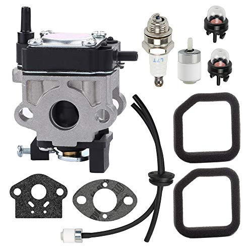 Savior 308480001 Carburetor with 560873001 Air Filter for Homelite BM254BV SC254BV Blower Toro 51944 51945 51946 51947 51948 25.4cc Blower String Trimmer Brushcutter
