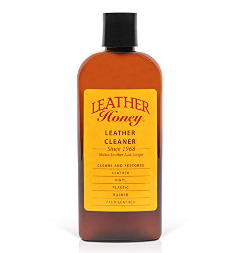 Leather Cleaner by Leather Honey The Best Leather Cleaner for Vinyl and Leather Apparel Furniture Auto Interior Shoes and Accessories. Does Not Require Dilution. Ready to Use 8 Ounce Bottle
