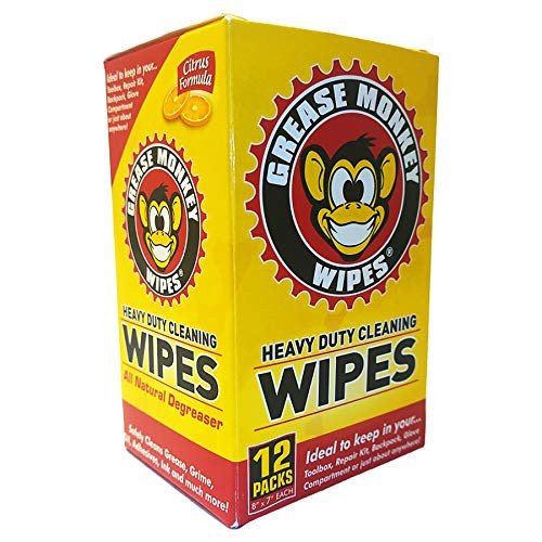 KONG CONCEPTS Cleaning Towel Grease Monkey Wipes -12/Box-