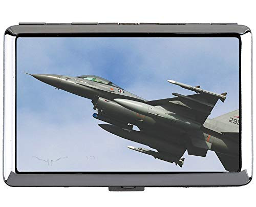 14 Cigarette CaseFighter Aircraft Military F 16 Weapon Cigarettes 14pcs