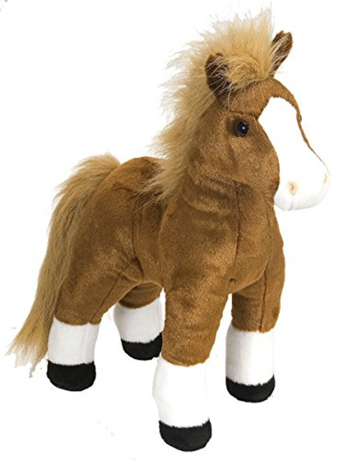 Wild Republic Horse Plush Stuffed Animal Plush Toy Gifts for Kids Cuddlekins Brown 12 Inches Wild Republic Horse Plush Stuffed Animal Plush Toy Gifts for Kids Cuddlekins Brown 12 Inches