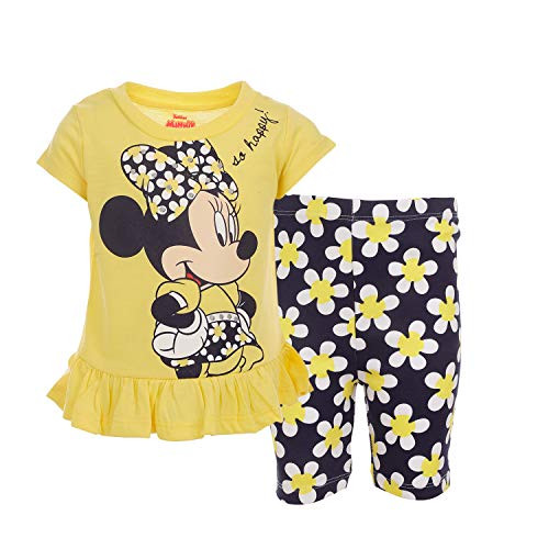 Disney Minnie Mouse Toddler Girls T-Shirt and Shorts Set 4T