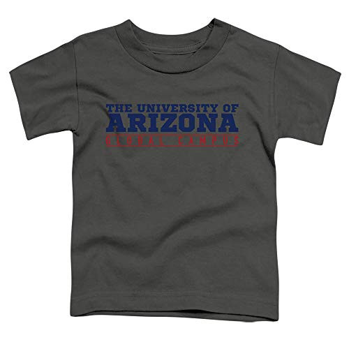 The University of Arizona Global Campus Official Between The Lines Unisex Toddler T Shirt Charcoal 3T The University of Arizona Global Campus Official Between The Lines Unisex Toddler T Shirt Charcoal 3T