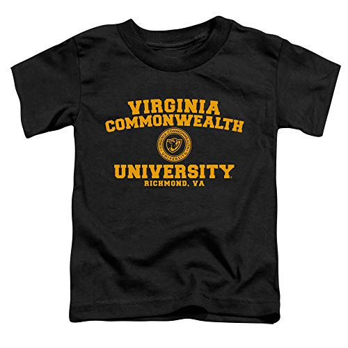 Virginia Commonwealth University Official Circle Logo Unisex Toddler T Shirt Black 3T Virginia Commonwealth University Official Circle Logo Unisex Toddler T Shirt Black 3T