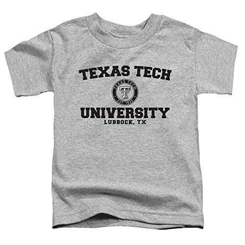 Texas Tech University Official Circle Logo Unisex Toddler T ShirtAthletic Heather 3 Texas Tech University Official Circle Logo Unisex Toddler T ShirtAthletic Heather 3