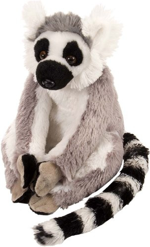Wild Republic Ring Tailed Lemur Plush Stuffed Animal Plush Toy Kids Gifts Cuddlekins 8 Inches