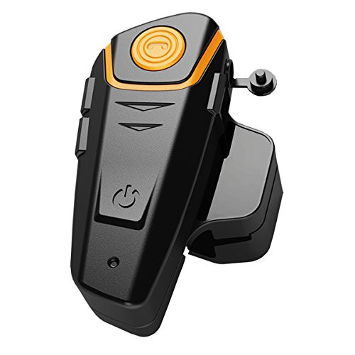 Bluetooth Motorcycle Helmet Headset Intercom Communication Headphone BT-S2 Universal Wireless Interphone To 2 or 3 Riders(Single)
