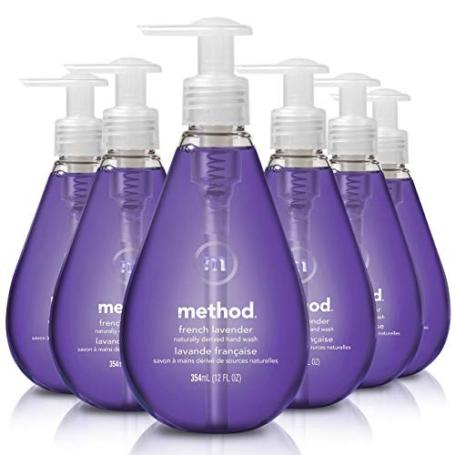 Method Gel Hand Soap French Lavender 12 Fl Oz -Pack of 6- Method Gel Hand Soap French Lavender 12 Fl Oz -Pack of 6-
