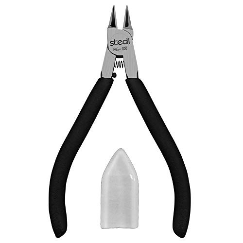 stedi 4.7-inch Model Nipper with Sharp Thin Blade and Blade Case Plastic Model Tools Sprue Cutter for Gundam Building Repairing and Fixing Black stedi 4.7-inch Model Nipper with Sharp Thin Blade and Blade Case Plastic Model Tools Sprue Cutter for Gundam Building Repairing and Fixing Black