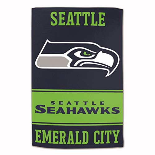 Master Industries Seattle Seahawks Sublimated Cotton Towel - 16 inch x 25 inch