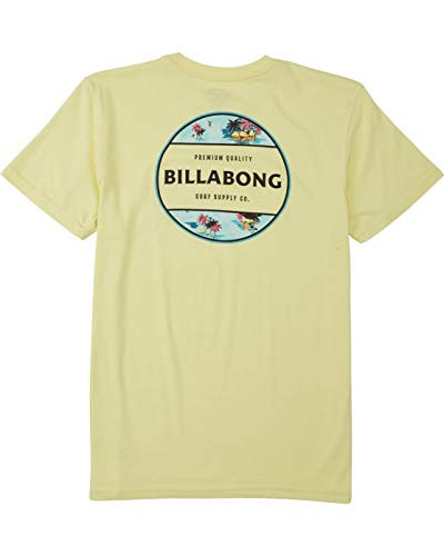 Billabong Boys Short Sleeve Graphic Tee Yellow XL/7