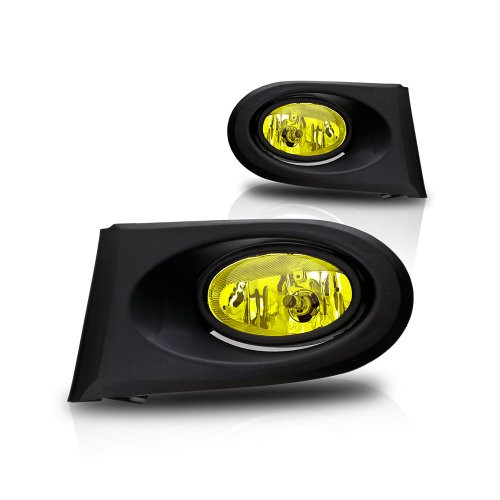 Winjet WJ30-0099-12 Yellow Lens Fog Light Kit (Acura RSX Wiring Kit and Bezel Included) Winjet WJ30-0099-12 Yellow Lens Fog Light Kit (Acura RSX Wiring Kit and Bezel Included)