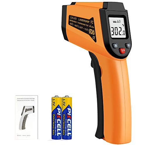Digital Infrared Thermometer Laser Temperature Gun Non-Contact -50? ~ 400?--58?~752?-