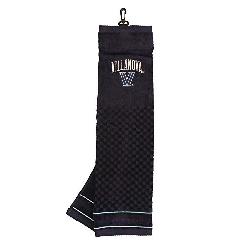 Team Golf NCAA Villanova Wildcats Embroidered Golf Towel Checkered Scrubber Design Embroidered LogoMulticolor Team Golf NCAA Villanova Wildcats Embroidered Golf Towel Checkered Scrubber Design Embroidered LogoMulticolor