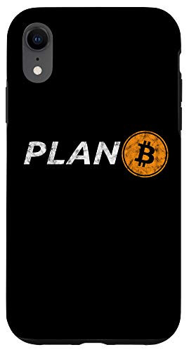 iPhone XR Bitcoin Plan B Logo Hodl Crypto Moon Symbol Freedom Case