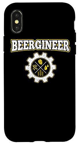 iPhone X/XS Beergineer Homebrew Home Brewing Brewmasters Craft Beer Dad Case