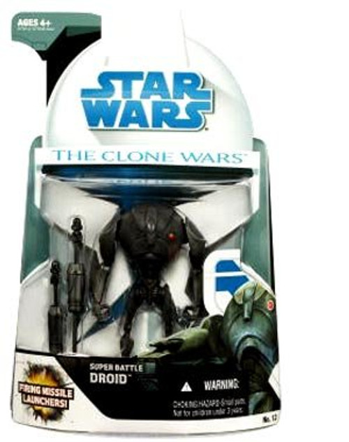 Star Wars Clone Wars Animated Action Figure No. 12 Super Battle Droid Star Wars Clone Wars Animated Action Figure No. 12 Super Battle Droid