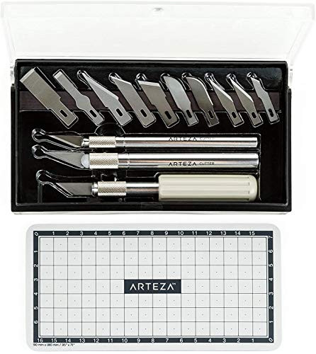 Arteza Hobby Knife Kit -Set of 17-