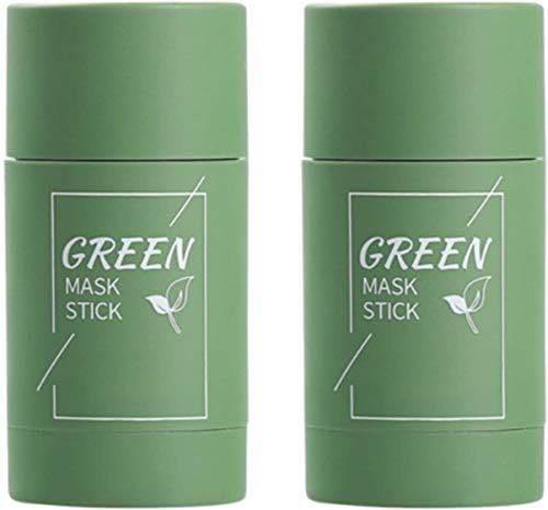 2pcs Green Tea Purifying Clay Stick Mask Eggplant Solid Fine Clay Stick Oil Control Anti-Acne Deep Cleansing Moisturizing Lazy Solid Mask Eggplant 2pcs Green Tea Purifying Clay Stick Mask Eggplant Solid Fine Clay Stick Oil Control Anti-Acne Deep Cleansing Moisturizing Lazy Solid Mask Eggplant