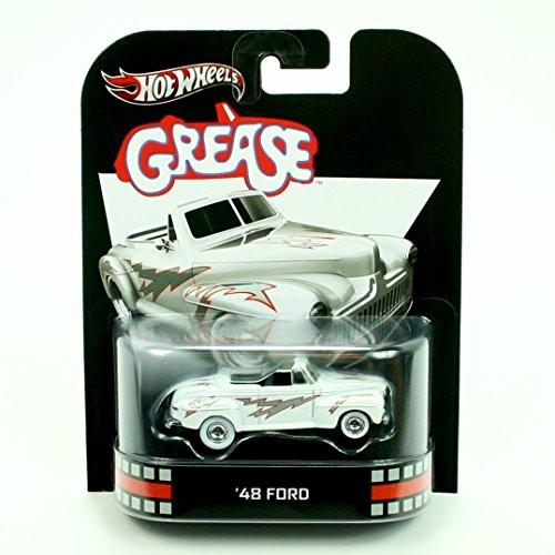Hot Wheels Retro Grease 1:55 Die Cast Car '48 Ford