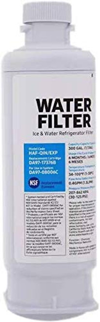 DA97-17376B Compatible with Samsung DA97-17376B Replacement Refrigerator Water Filter 1-Pack-HAF-QIN/EXP-