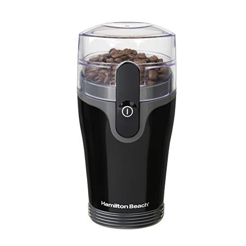 Hamilton Beach Fresh Grind 4.5 Oz Electric Coffee Grinder for Beans Spices and More Stainless Steel Blades Black