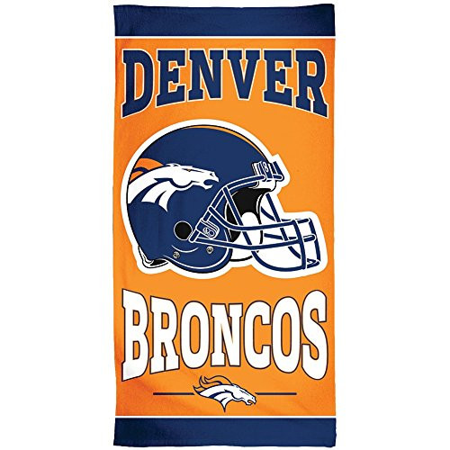 McArthur Denver Broncos NFL Beach Towel -30 inchx60 inch- McArthur Denver Broncos NFL Beach Towel -30 inchx60 inch-