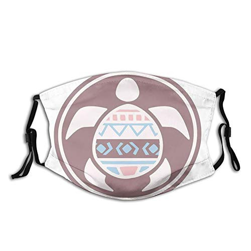 Comfortable Windproof maskTribal Animal Composition with Angled Lines and Triangles?Printed Facial decorations for adult SIZEM Comfortable Windproof maskTribal Animal Composition with Angled Lines and Triangles?Printed Facial decorations for adult SIZEM