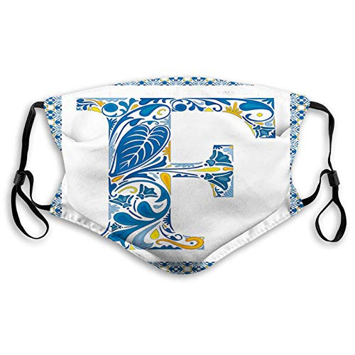 Squares Circles and Other Abstract Shapes in Portuguese Proof Windproof Face MaskReusableWashable ClothFace CoverCover for Unisex Adult SizeM