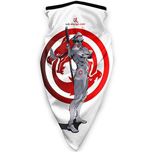 Genji Overwatch Unisex Scarf Mask Dustproof And Uv Headscarf-Balaclava Adjustable Comfortable Breathable Triangle Bandana