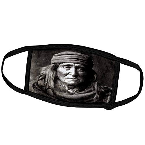 3dRose 1903 Geronimo Apache Indian Chief Native American Leader - Face Masks -fm_334905_2-