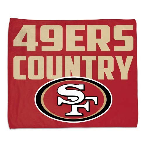 WinCraft San Francisco 49ers 15x18 Rally Towel-Full Color 49ers Country