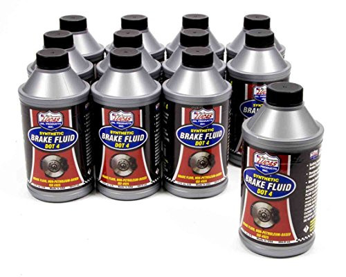 Lucas Oil 10827-12 DOT 4 Brake Fluid, 12 oz, Case of 12