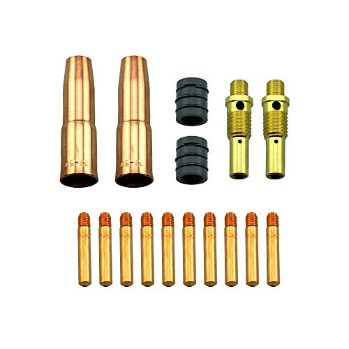 WeldingCity MIG Welding Gun Kit .035 inch Tip-Nozzle-Diffuser-Adapter for Lincoln Magnum 200/250 Tweco 2