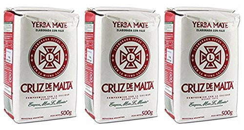 Cruz De Malta 1/2 Kilo Yerba Mate (Pack Of 3) Cruz De Malta 1/2 Kilo Yerba Mate (Pack Of 3)